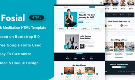 HTML Template