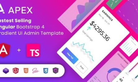 Angular 14+ & Bootstrap 4 HTML Admin Template