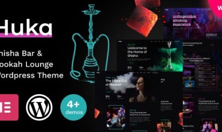 Hookah Lounge WordPress Theme