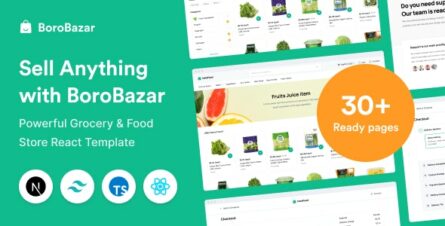 BoroBazar - React Ecommerce Template with Grocery & Food Store - 33584167