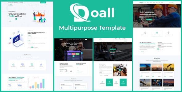 Doall - Responsive Multi Purpose Template - 24846066