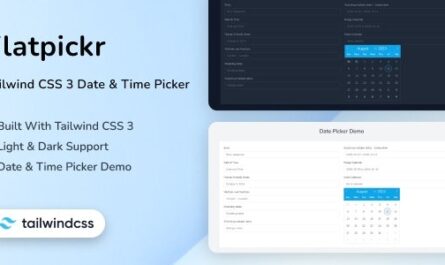 Tailwind CSS 3 Date Picker