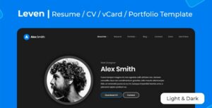 free resume templates for professionals