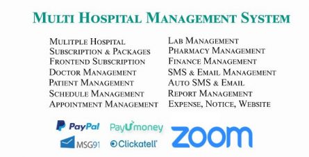 Multi Hospital - Hospital Management System (Saas App) - 13972431