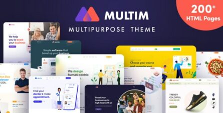 Multim - Creative multipurpose HTML5 template - 36492293