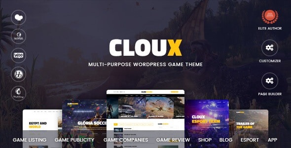 Wordpress game Theme