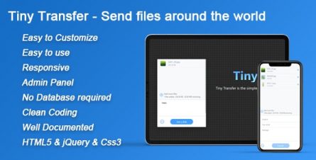 TinyTransfer - Send files around the world - 27751606