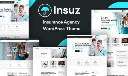 Insurance Company WordPress Theme