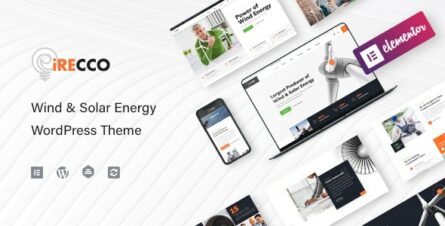 iRecco - Wind & Solar Energy WordPress Theme - 25363747