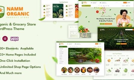 Grocery Shop WordPress Theme