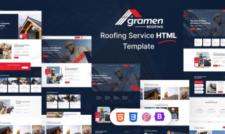 Roofing Services HTML Template